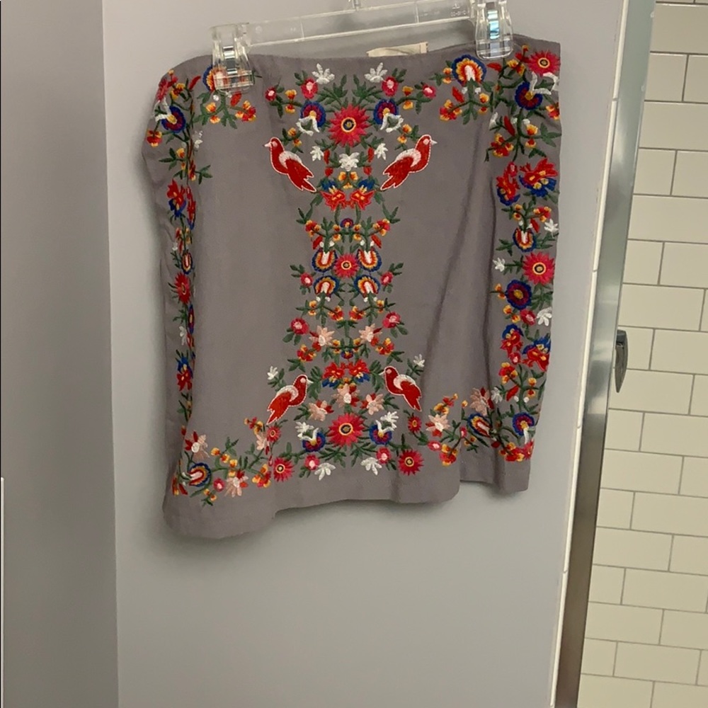 Patterned skirt